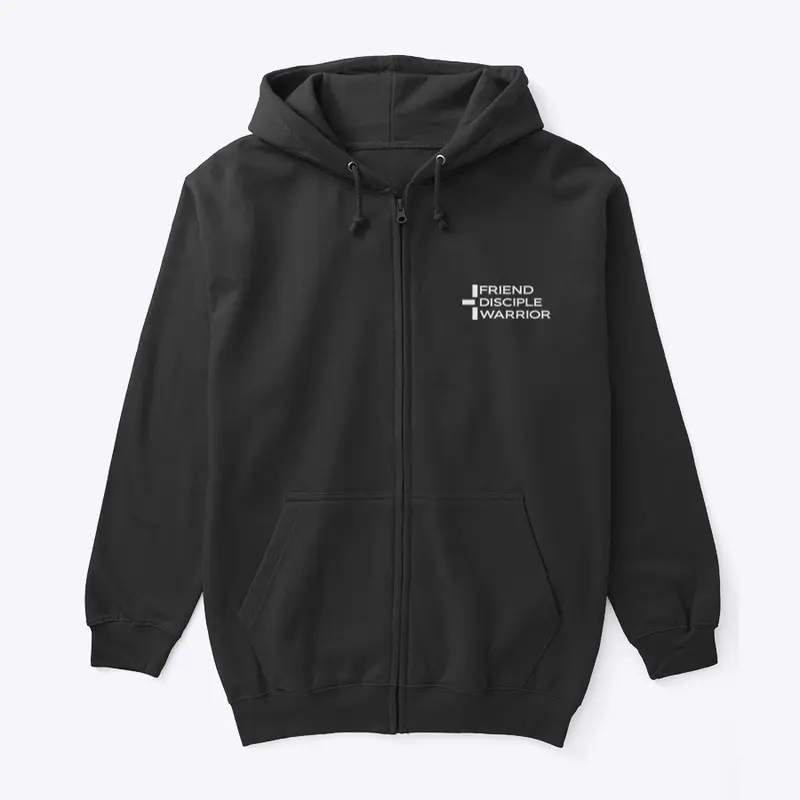 Zipper Hoodie W/ shield